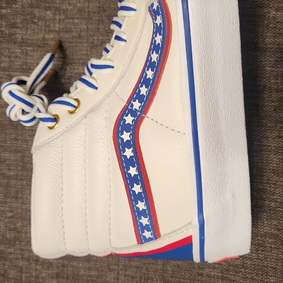 VANS SK8 HI LEATHER MEN'S SIZE 7. - Picture 6 of 10